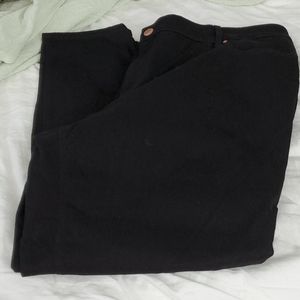 Loft size 22 black jeans